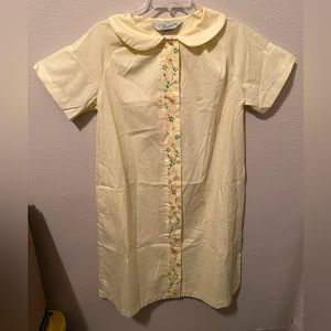 3/$15 *NWT* Lisanne Yellow Button Front Nightgown